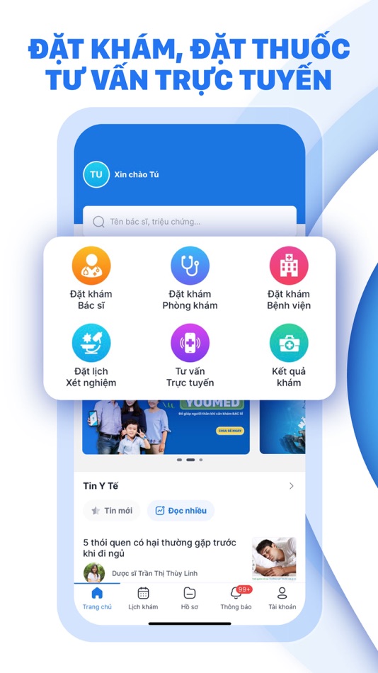 YouMed - Ứng dụng đặt khám - 3.2.5 - (iOS)
