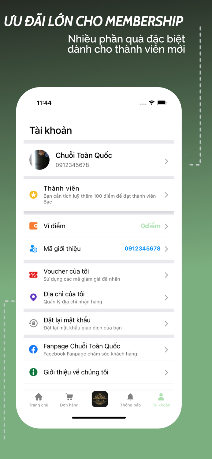 ABH - Chuỗi toàn quốc