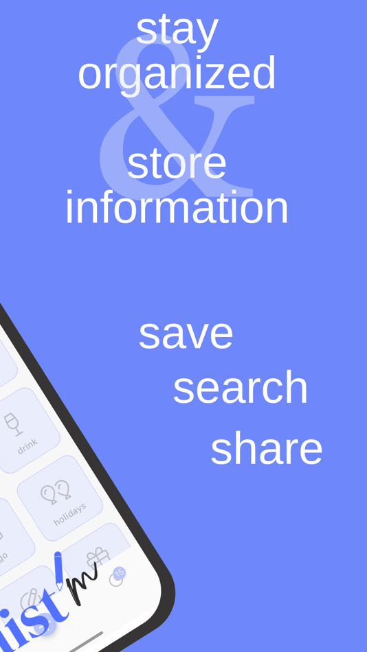 #2. List'm: Note, List, Share (iOS) 由: Listem LLC