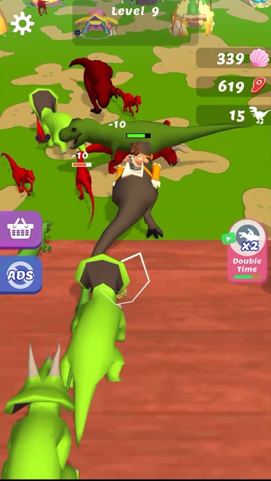 Dinosaur Merge Battle (by AI Games FZ) IOS Gameplay Video (HD) 