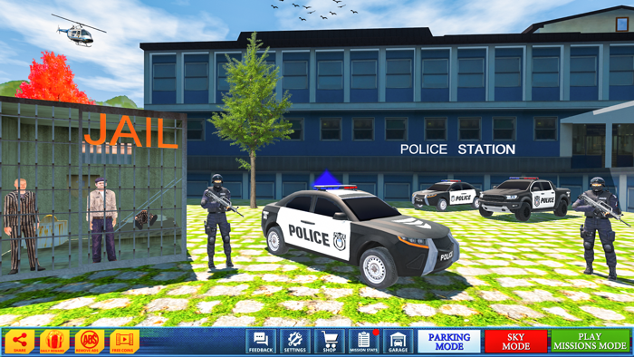 Police Car Chase Driving Game