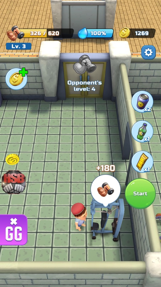 #3. Hasbik Gym Power (iOS) بواسطة: Myriddle Software Limited