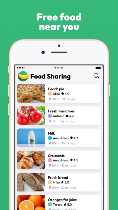 Food Sharing — free food Screenshot