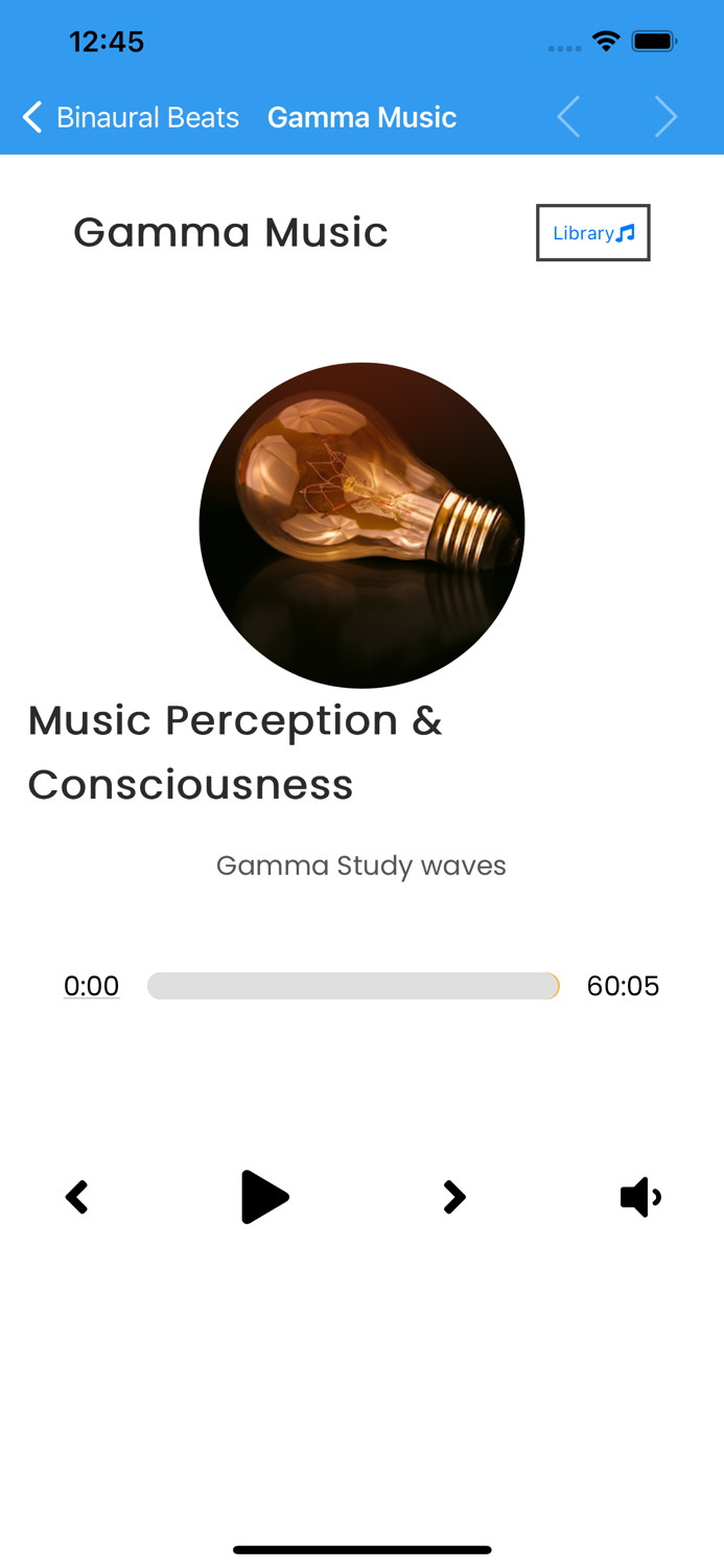 Binaural beats smart music