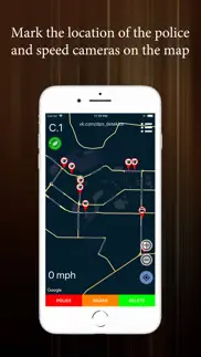 police detector - speed radar iphone screenshot 1