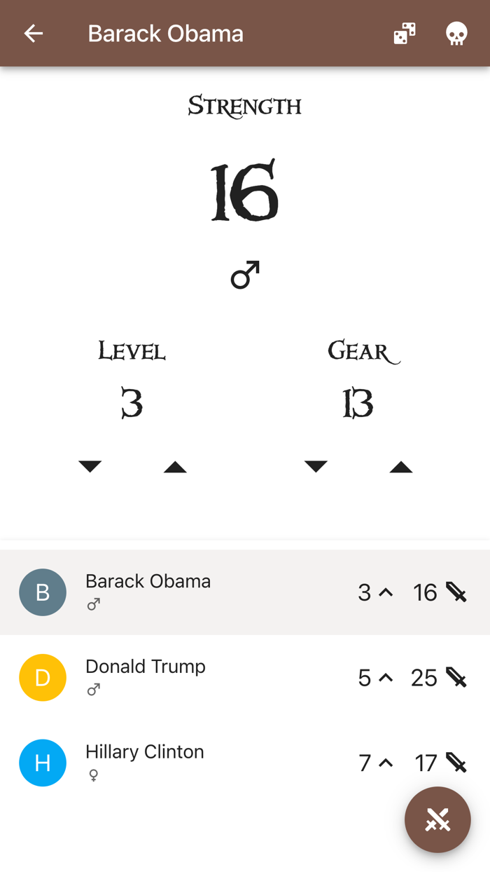 Level Counter for card games