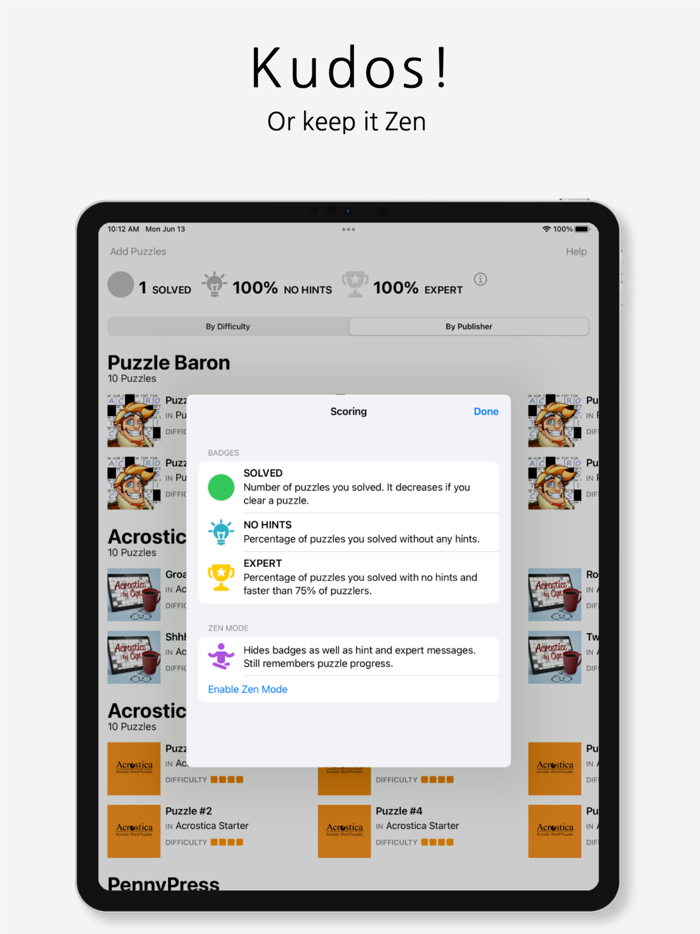 Acrostic Crossword Puzzles