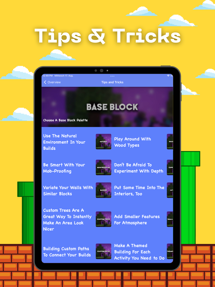 Skins and Tricks for Minecraft