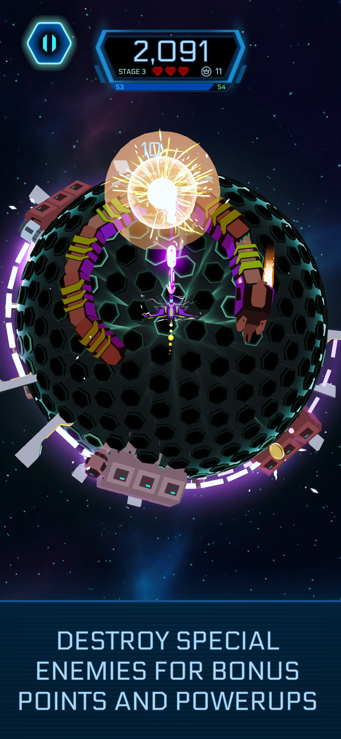 Galaxy Swirl Action Runner