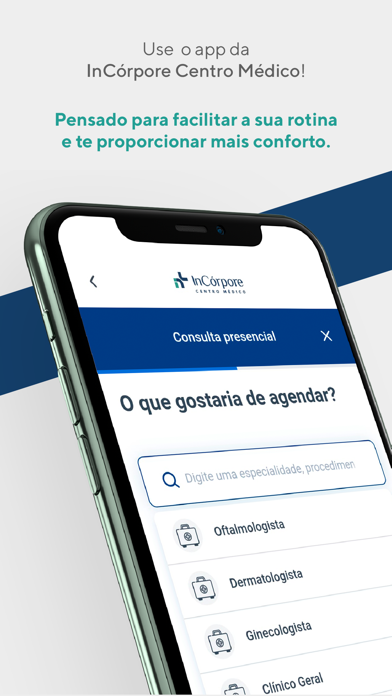 InCórpore Saúde Screenshot