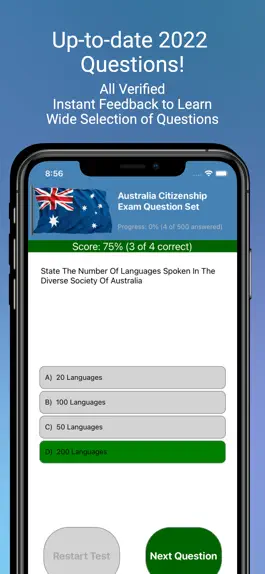 Game screenshot Australia Citizenship Exam apk