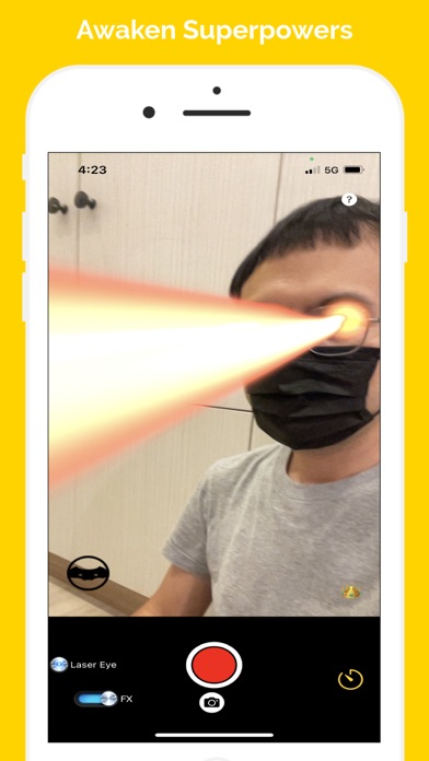 Hero AR Camera Screenshot