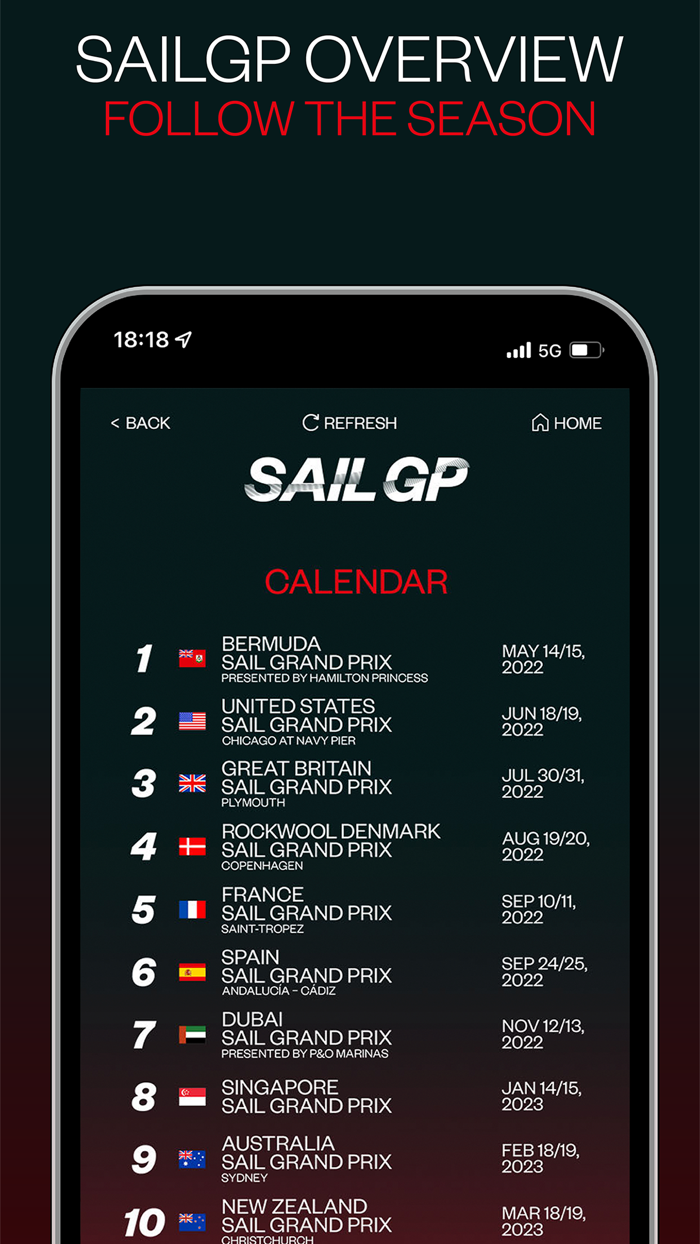 SailGP Adrenaline Lounge
