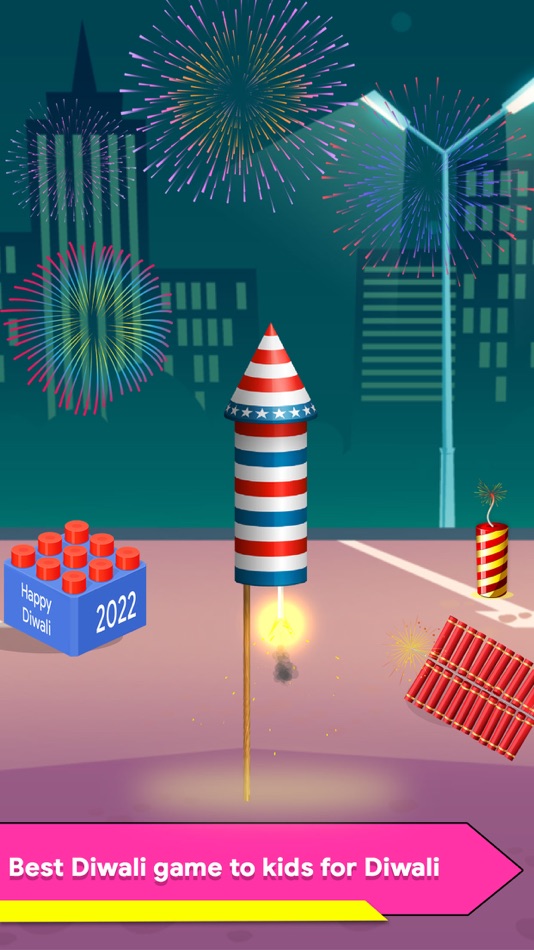 #2. Diwali Firework Simulator Game (iOS) 由: Vandan Dungrani