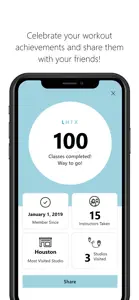LHTX Fitness screenshot #4 for iPhone