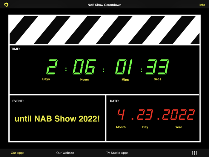 NAB Show Countdown