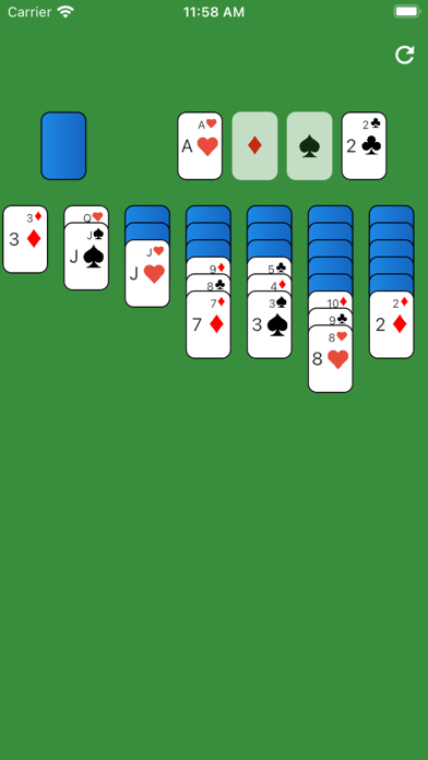 Solitaire - with no ads Screenshot