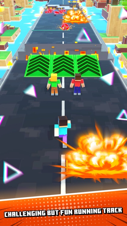 Hero Craft Merge: Run & Battle screenshot-0