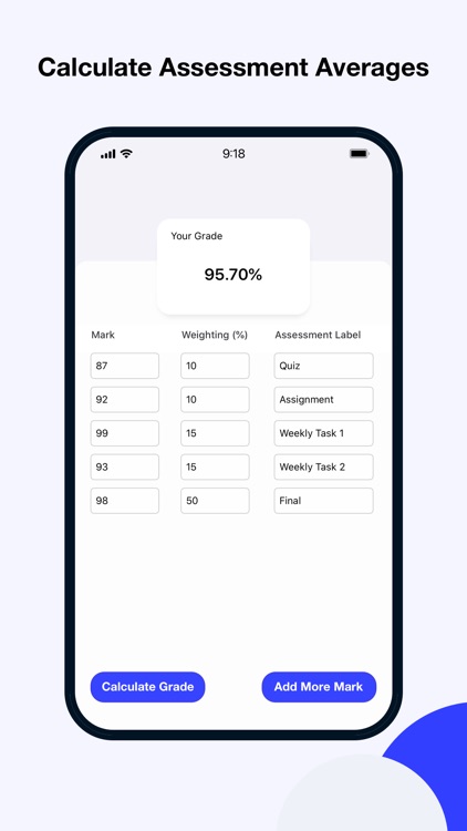 Grademy - Uni Grade Calculator