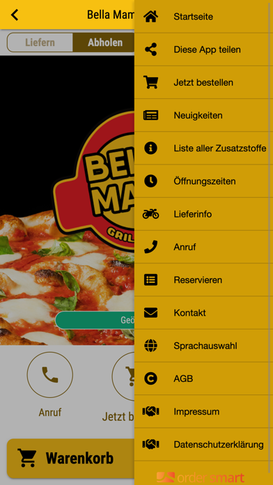 Bella Mama Grillhaus Screenshot