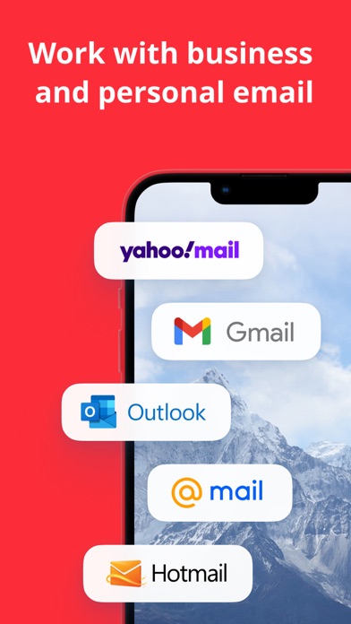 myMail box: email client app Screenshot
