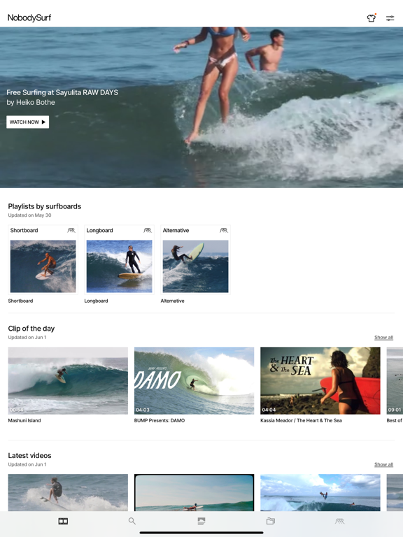 Screenshot #4 pour NobodySurf - Surfing Videos