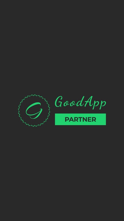 GoodApp - Partner