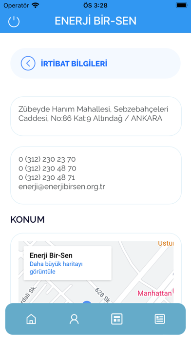 Enerji Bir-Sen Dijital Kimlik Screenshot