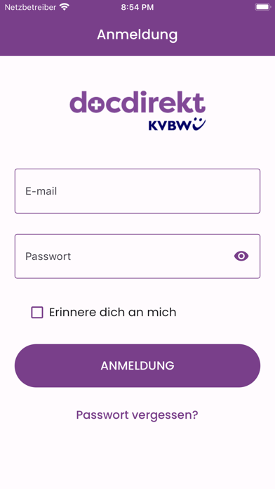 docdirekt Patienten Screenshot