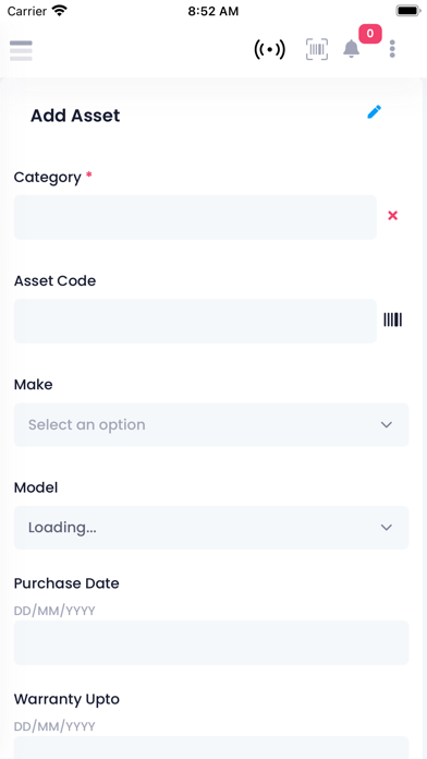App screenshot