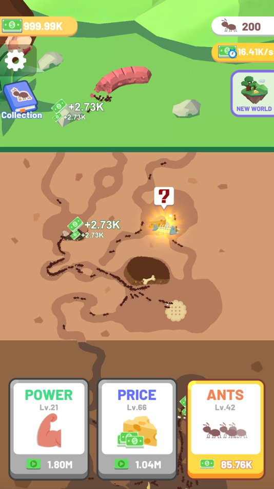 #3. Sand Ant Idle (iOS) 由: Hongkong Vega Limited