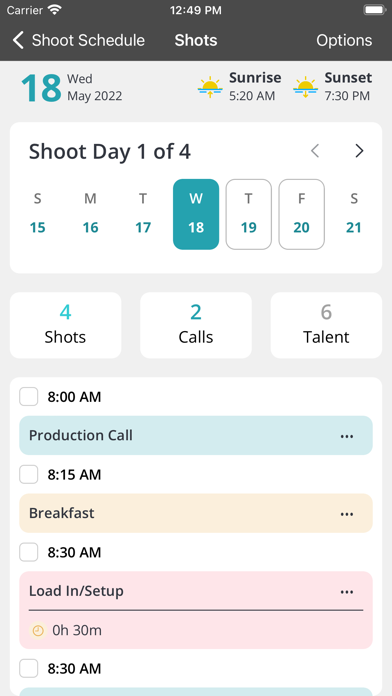 Wrap. Screenshot