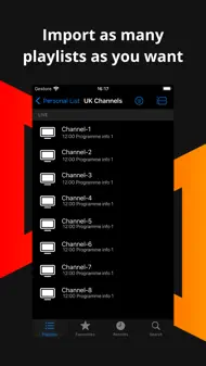 Streeme: IPTV Streaming iphone resimleri 2