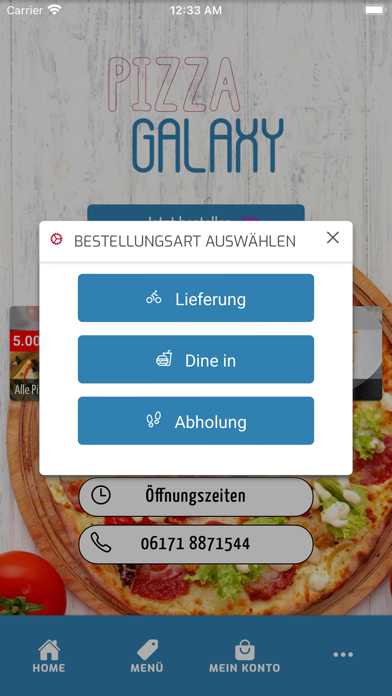 Pizza Galaxy Steinbach Screenshot