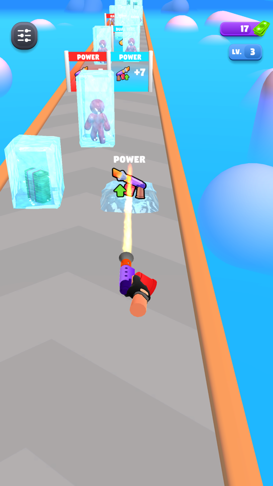 #3. Melting Gun (iOS) 由: Gigantic Games