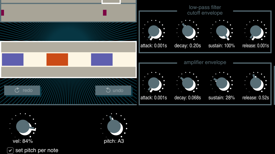#8. Percussive Synth (iOS) De: Vadym Rostok