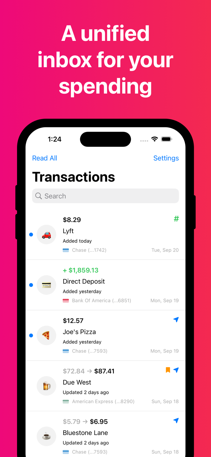 Transactions Finance Kit