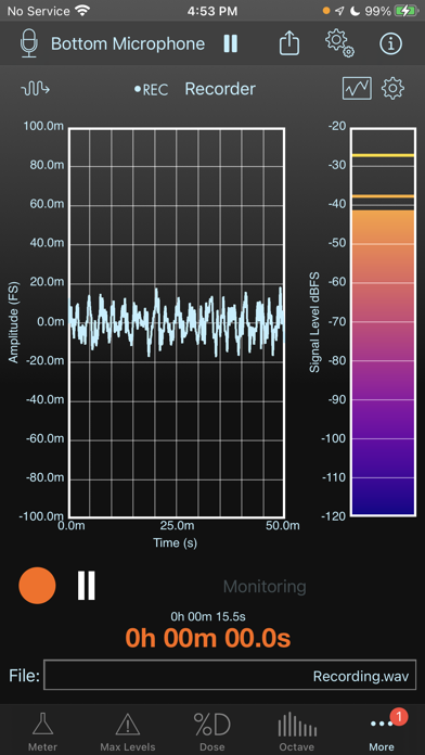 SoundMeter X screenshot1