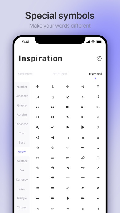 Cool Fonts - Keyboard Font Screenshot