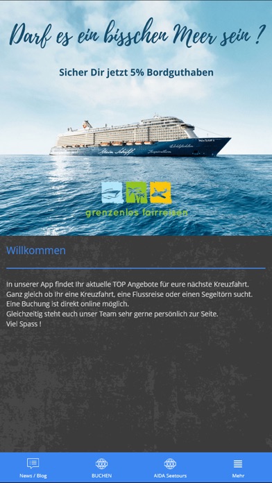 fairreisen Screenshot