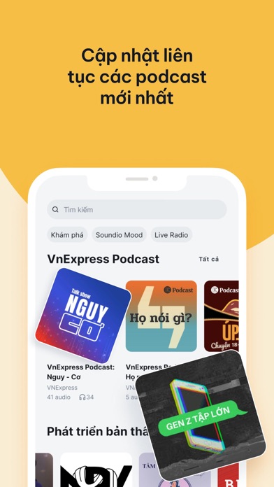 Soundio: Sách, Truyện, Podcast Screenshot