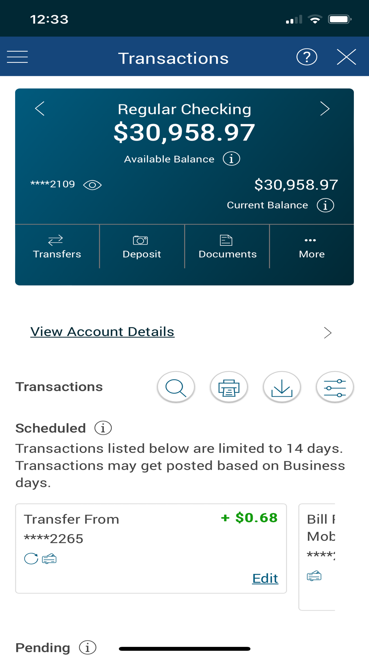 Renasant Mobile screenshot 2