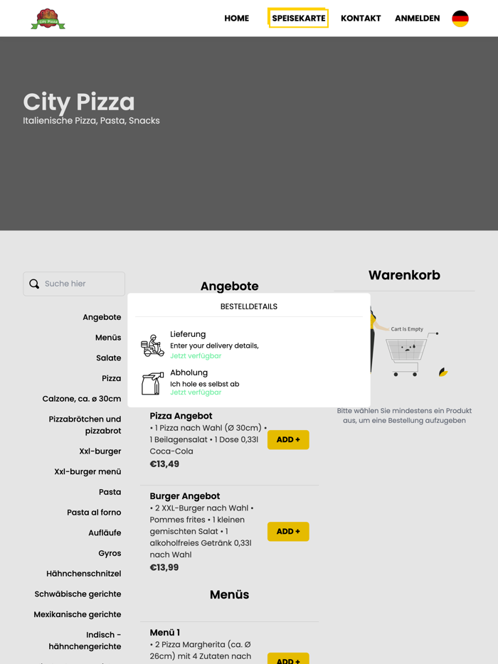 City Pizza Untereisesheim