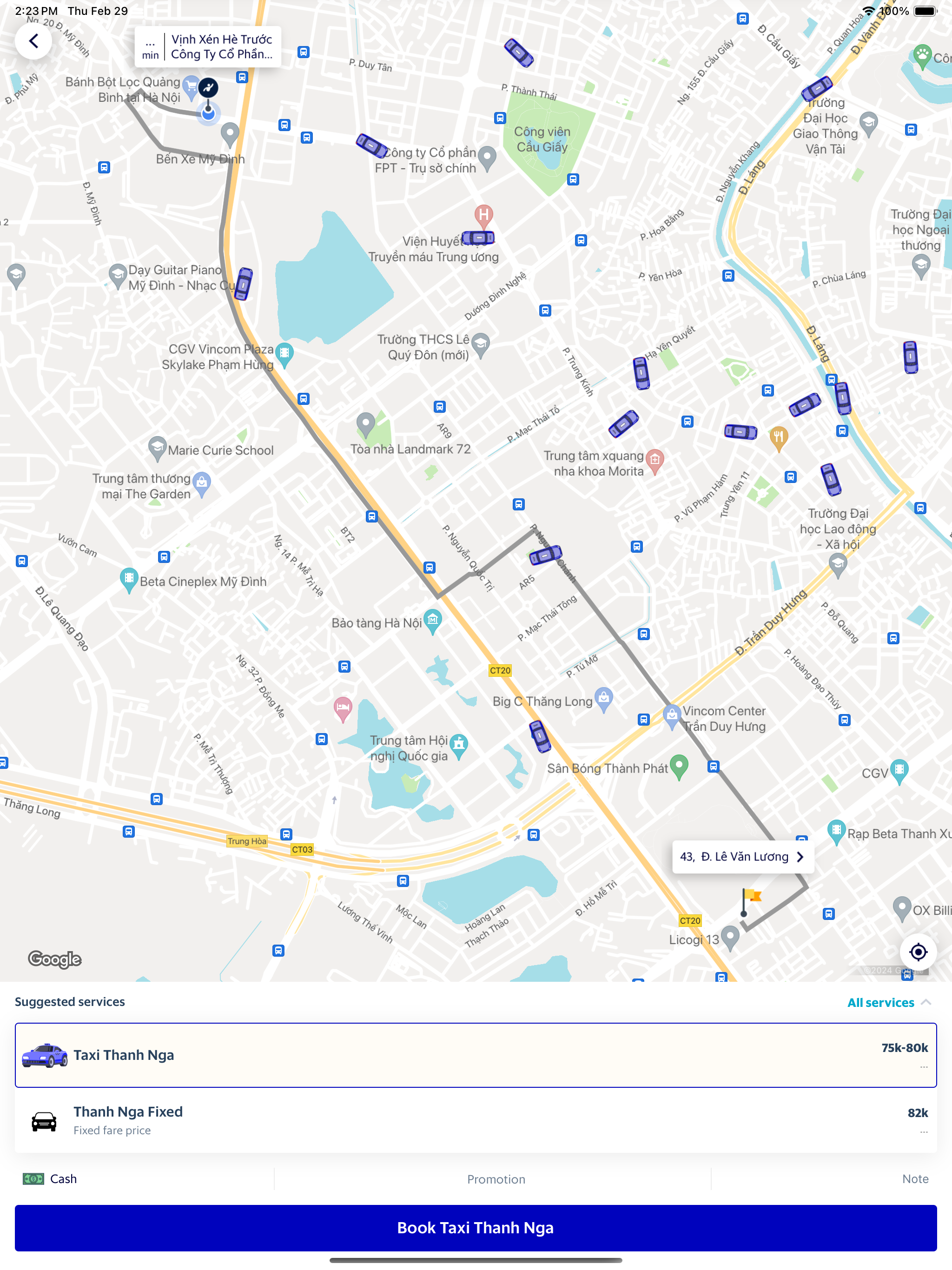 Taxi Thanh Nga