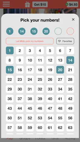 Game screenshot MidoLotto: Play the Lottery apk
