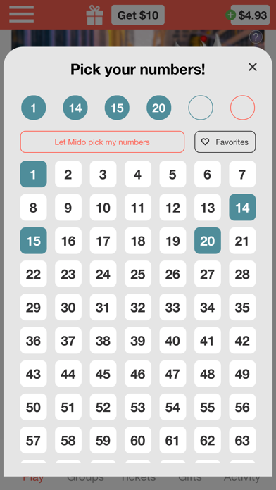 MidoLotto: Play the Lottery Screenshot