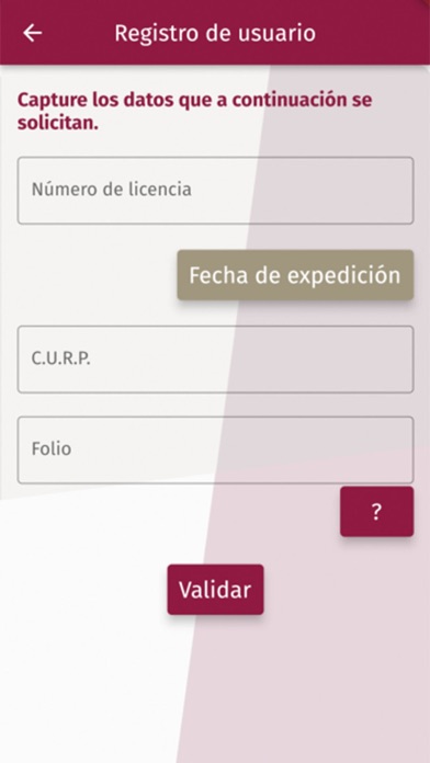 Licencia Digital Puebla Screenshot