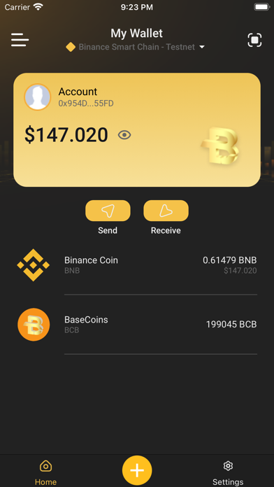 BaseCoins Screenshot