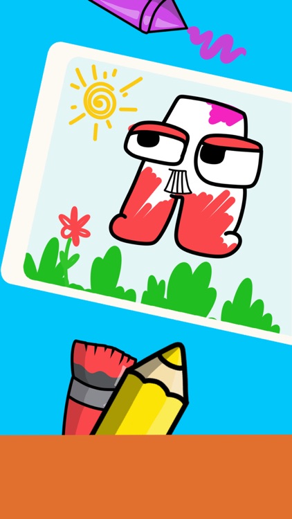 Alphabet A-Z Coloring & sound