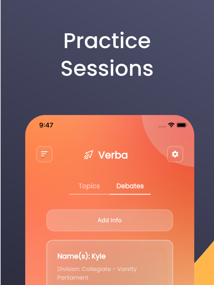 Verba  Public Speaking Coach